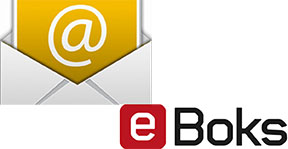 E-mail og e-Boks ikon 